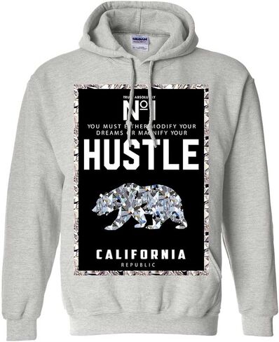 قميص دولفين من شركة كاليفورنيا ريبابليك رقم 1 سويت شيرت بغطاء للرأس من Diamond Hustle in Kuwait