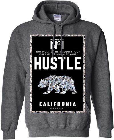 قميص دولفين من شركة كاليفورنيا ريبابليك رقم 1 سويت شيرت بغطاء للرأس من Diamond Hustle in Kuwait