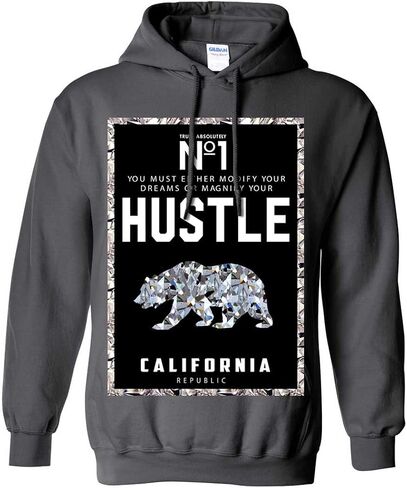قميص دولفين من شركة كاليفورنيا ريبابليك رقم 1 سويت شيرت بغطاء للرأس من Diamond Hustle in Kuwait