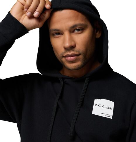 Columbia Men's Trek Long Sleeve Hoodie, Black/Boxy Brand, XX-Large in Saudi Arabia