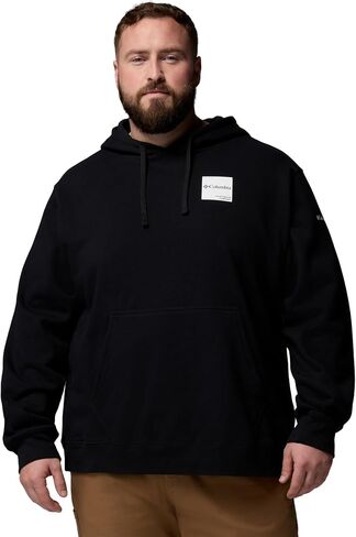 Columbia Men's Trek Long Sleeve Hoodie, Black/Boxy Brand, XX-Large in Saudi Arabia