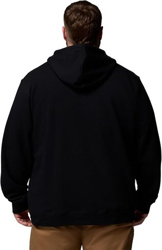 Columbia Men's Trek Long Sleeve Hoodie, Black/Boxy Brand, XX-Large in Saudi Arabia