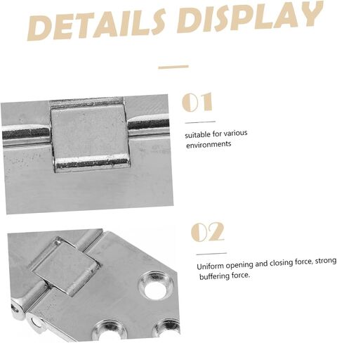 4pcs Heavy Duty Zinc Alloy Door Hinges Trap Door Hinges for Home Smooth Operation in Saudi Arabia