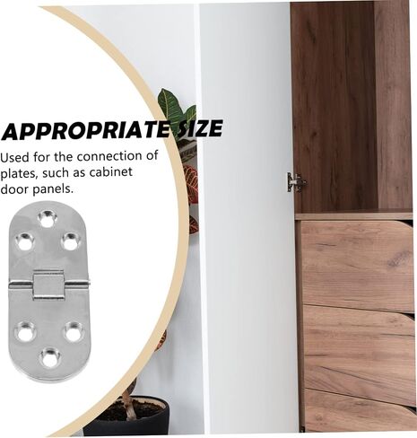 4pcs Heavy Duty Zinc Alloy Door Hinges Trap Door Hinges for Home Smooth Operation in Saudi Arabia