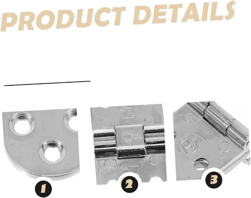 4pcs Heavy Duty Zinc Alloy Door Hinges Trap Door Hinges for Home Smooth Operation in Saudi Arabia