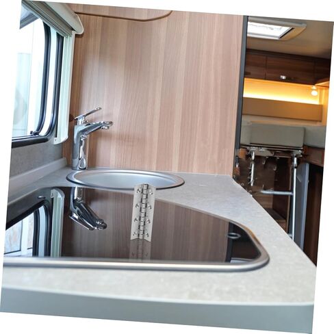 Stainless Steel Rectangle Butt Hinges Reach Design for Home Furniture Cabinet Doors Rv Yacht Easy Installation in Saudi Arabia