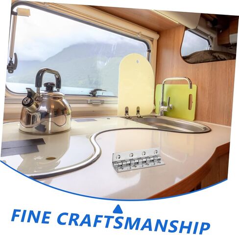 Stainless Steel Rectangle Butt Hinges Reach Design for Home Furniture Cabinet Doors Rv Yacht Easy Installation in Saudi Arabia