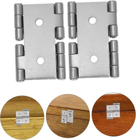 4pcs Biaxial Hinge Kit for Swing Doors Interior Exterior Spring Loaded Hinge Installation Hardware Door Spring Replacement in Kuwait