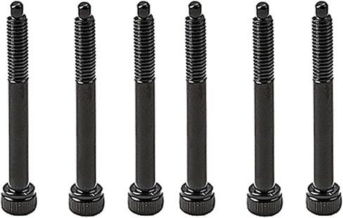6 Pcs Guitar Tremolo Bridge Saddle String Lock Screws for Floyd Rose Tremolo Lock Screws Easy to Install Iron in Kuwait