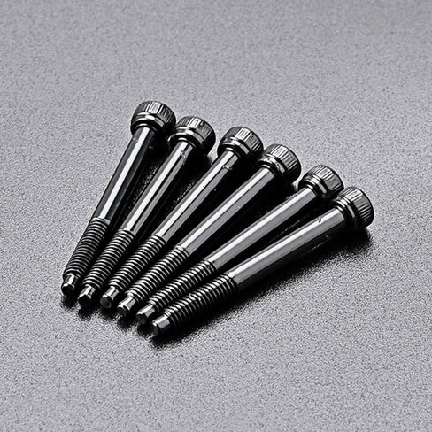 6 Pcs Guitar Tremolo Bridge Saddle String Lock Screws for Floyd Rose Tremolo Lock Screws Easy to Install Iron in Kuwait