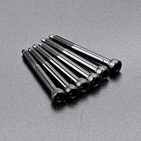 6 Pcs Guitar Tremolo Bridge Saddle String Lock Screws for Floyd Rose Tremolo Lock Screws Easy to Install Iron in Kuwait