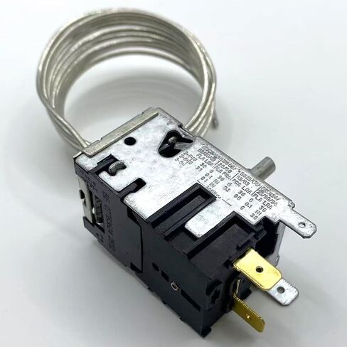 800366 Temperature Controler Kit Compatible with True Refrigerator, Refrigerator Thermostat with 76in Coil Sensing, Replaces 077B6806 077B7172 988282 in Kuwait