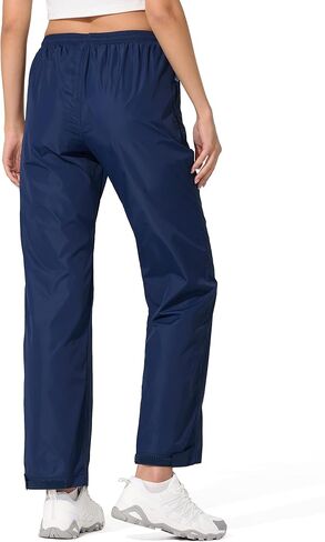 UIQUR Womens Waterproof Pants Rain Over Pant, Lightweight Packable Outdoor Pants for Hiking, Fishing in Kuwait