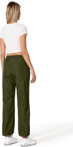UIQUR Womens Rain Pants Waterproof Pants Lightweight Packable Quick Dry Hiking Pants in Kuwait