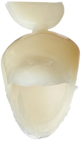 GC America 412108 Polymethylmethacrylate Provisional Crowns, Cuspid Upper Right (3+.7), Pack of 5 in Kuwait