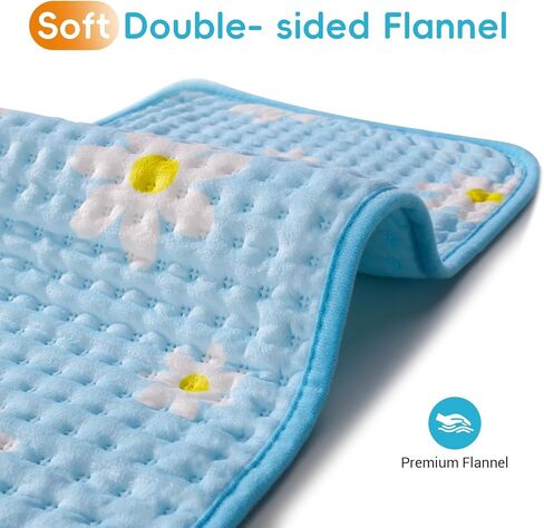 Comfytemp Heating Pad for Back & Period, FSA Eligible Electric Large Heat Pad, 2H Auto Off, Birthday Gifts for Women Men Mom Dad, HSA Approve Moist Neck Shoulder Legs Knee Heated Pad Washable, 12"x24" in Saudi Arabia
