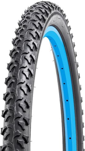 24x1.95 Bike Tire 24 inch Bicycle tire Suitable for 24 x 1.95 24x2.0 Off Road/Mountain Folding Replacement Bike Tire (Single) in Kuwait
