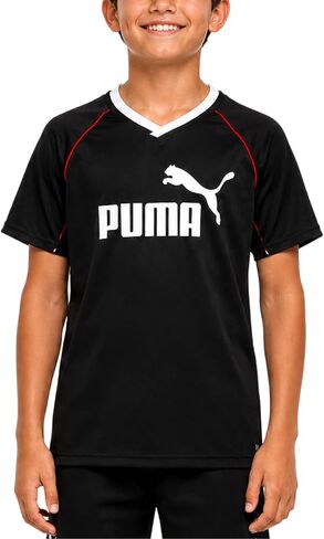 قمصان كرة قدم للأولاد من PUMA - قمصان كرة قدم قصيرة الأكمام للأولاد للتدريب على الزي الرياضي للأطفال in Kuwait