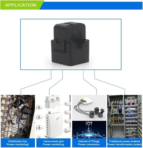 1pcs KCT-24 Split Core Current Transformer AC Current Sensor Home Charging Pile(20mA) in Kuwait