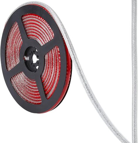 GORGECRAFT 5.5 Yard Self Adhesive Caulk Tape 0.3 Inch White Waterproof Caulking Strip Peel and Stick Roll Flexible Triangle Molding Trim Sealing Sealant Tape for Sink Bathroom Corner Ceramic Tile Edge in Kuwait