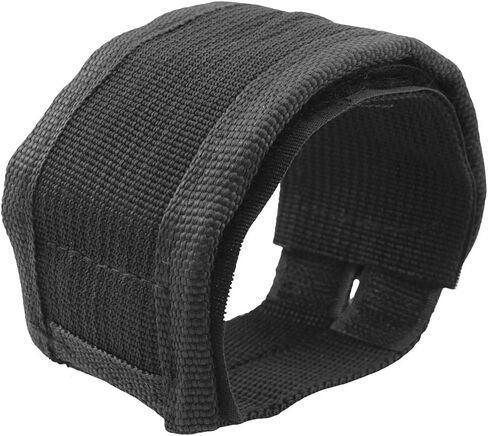 2 Pairs Bicycle Nylon Foot Straps Double Sided Adhesive Back Straps Fixed Gear Bicycle Pedal Fixing Straps Black in Kuwait