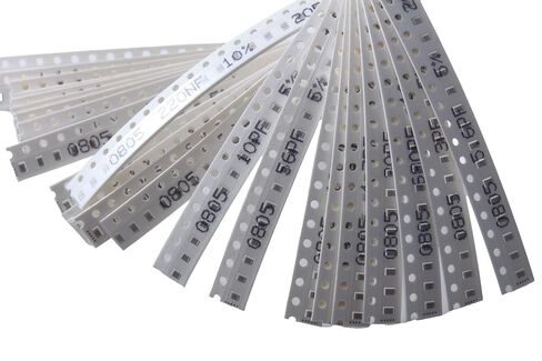 Chanzon 1000 قطعة 0805 SMD مكثف عدة 1pF-10 فائق التوهج / 50 قيم مختلفة MLCC 10-50 فولت لفصل وإصلاح PCB والإلكترونيات لتقوم بها بنفسك متنوعة in Kuwait