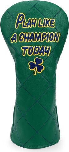 Play Like A Champion Today Golf Head Covers - Leather Driver Headcover Fairway Wood Cover Hybrid Head Covers in Kuwait