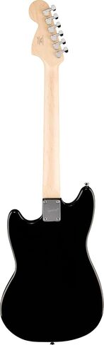 جيتار كهربائي Squier Sonic Mustang HH، مع ضمان لمدة عامين، أسود، لوحة أصابع الغار in Kuwait