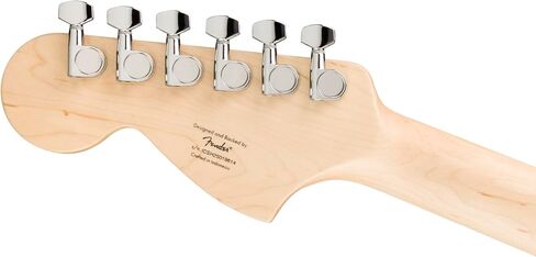 جيتار كهربائي Squier Sonic Mustang HH، مع ضمان لمدة عامين، أسود، لوحة أصابع الغار in Kuwait