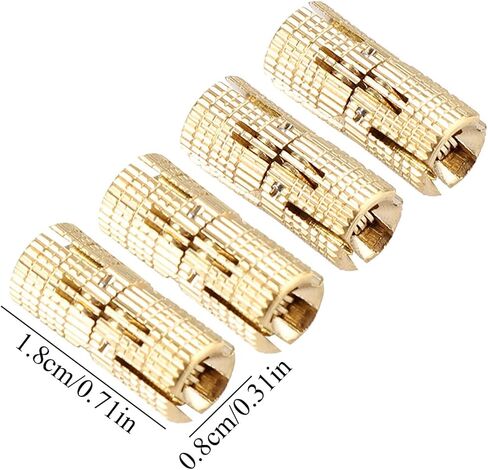 4Pcspack النحاس النحاس خزانة هدية مربع أخفى طبلة المفصلي 8mm 180 درجة زاوية الافتتاح in Kuwait
