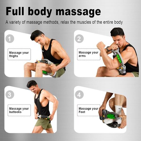 Hotwave Tennis Elbow Relief Massager للساق والذراع ، أسطوانة الرغوة القابلة للتعديل ، أسطوانة العضلات النقطة الزناد للعجول والساعد ، مدلك المعصم ، التنس واللاعب الكوع. in Kuwait