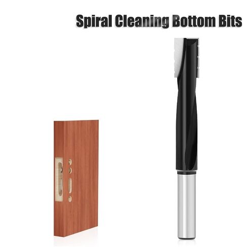End Mill 12mm Shank Botton Cleaning Router Bit T-Slot Wood Miling Cutter Machinery Accessories in Kuwait