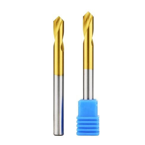 HSS 60 90 120 Degree NC Spot Drill Stub Spotting Location Center Bit Prepare Guide Pilot Hole Chamfer Machine Tool(Center 90,3x50) in Kuwait