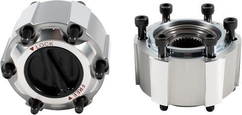 40250-2S610 Manual Locking Hub Set 28 Spline Compatible with Nissan D21 Frontier Pathfinder Pickup Titan Xterra 1990-2004, Replaces AVM461HP 402502S610, 2PCS in Kuwait