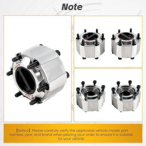 40250-2S610 Manual Locking Hub Set 28 Spline Compatible with Nissan D21 Frontier Pathfinder Pickup Titan Xterra 1990-2004, Replaces AVM461HP 402502S610, 2PCS in Kuwait