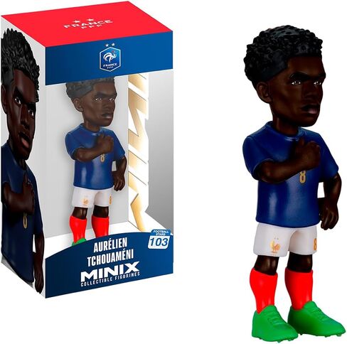 Minix Ousmane Dembélé France تمثال قابل للجمع 12 سنتيمتر المنتخب الوطني الرسمي لكرة القدم الشكل عرض هدية لمحبي كرة القدم in Kuwait