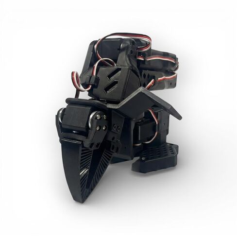 SO-101 Follower Arm Kit - Electronics and Frame for AI Robot Arm Build | 6X STS3215 Servo 12V, 1/345 Gear (C018), Motor Control Board, Power Supply, 3D-Printed Frame | Compatible with LeRobot in Saudi Arabia