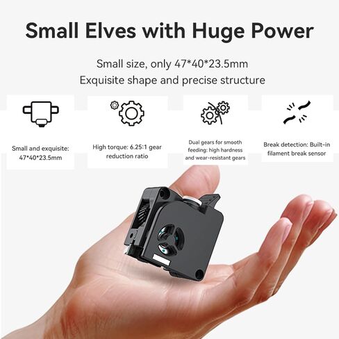مجموعة الطارد والفوهة Creality K2 Plus، لطابعة K2 وK2 Pro وK2 Plus ثلاثية الأبعاد، مع فوهة سريعة التبديل مقاس 0.4 مم، ومفتاح فوهة واحد، و5 قطع من جورب السيليكون، ومجموعة بثق التروس المزدوجة in Kuwait