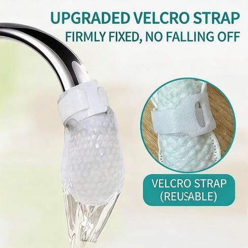 2026 New Faucet Filter Cotton Bag, 100Pcs Faucet Filter Bag for Filtering tap Water, Cotton Filter Bag for Faucet, Kitchen Sink in Kuwait