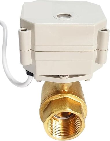 1pcs 3/4" AC110V to 230V Full Bore Electric Ball Valve NPT thread with indicator DN20 Actuated Ball Valve For Water Treatment (AC110V-230V_CR303 BSP Thread) in Kuwait