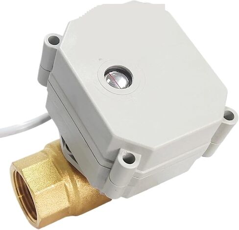 1pcs 3/4" AC110V to 230V Full Bore Electric Ball Valve NPT thread with indicator DN20 Actuated Ball Valve For Water Treatment (AC110V-230V_CR303 BSP Thread) in Kuwait
