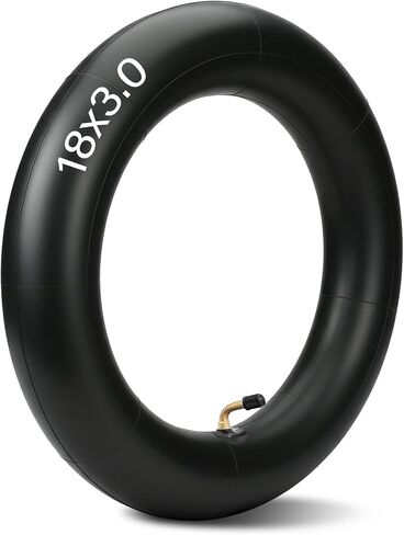 18x3.0 Bike Inner Tube Replacement, 18 inch Bike Tires Replacement, Compatible with 18x3.0 18x3.25 18x3.5 Inner Tubes, for E-Bikes Electric Scooters Mopeds (2 Pack) (1) in Kuwait