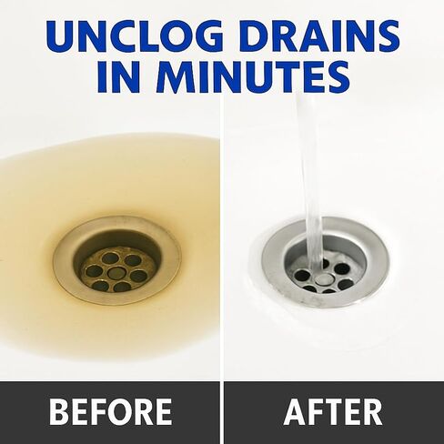 Drain Snake Clog Remover 10 Ft Flexible Metal Plumbing Snake for Sink, Shower, Tub & Bathroom Drain – Removes Hair & Grease – No Chemical Drain Cleaners Needed in Kuwait