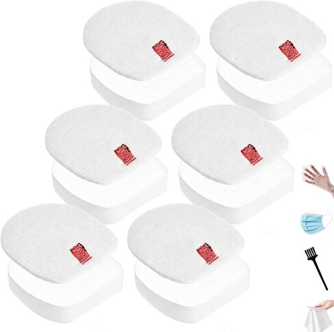 6-Pack Filter Set for Shark Rocket Pro Cordless Vacuum, Compatible with IX140, IX141, IZ140, IZ141C, IZ142, IZ162H, IZ362H, IZ440H, IZ462H, IZ483H, UZ145, Replaces 617FJ140, Washable for Pet Hair in Kuwait