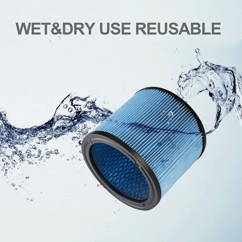 Shop-Vac High Performance 90350/90304/90344 Cartridge Filter, 90585 Foam Sleeve Filter Replacements in Kuwait