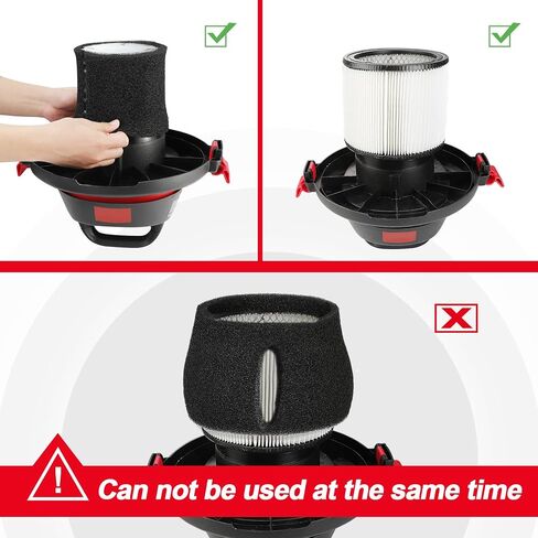 Shop-Vac High Performance 90350/90304/90344 Cartridge Filter, 90585 Foam Sleeve Filter Replacements in Kuwait