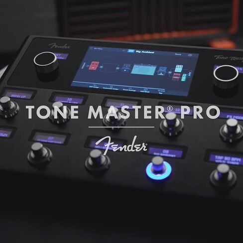 حزمة محطة عمل دواسة الجيتار Fender Tone Master Pro متعددة التأثيرات مع حقيبة Tone Master Pro سوداء (قطعتان) in Kuwait