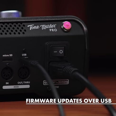 حزمة محطة عمل دواسة الجيتار Fender Tone Master Pro متعددة التأثيرات مع حقيبة Tone Master Pro سوداء (قطعتان) in Kuwait
