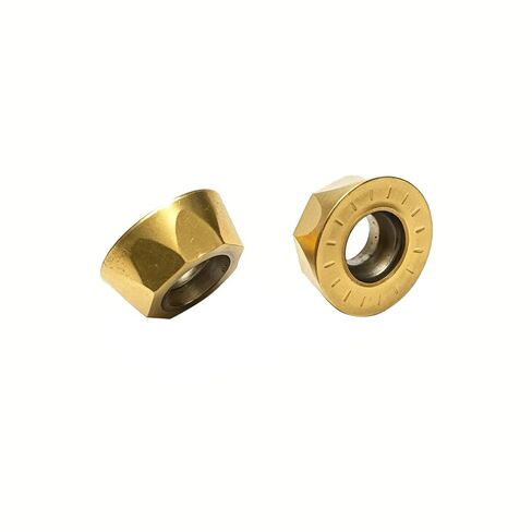 طقم حامل مطحنة الوجه - R8-FMB22-7/16 Arbor + EMRW 6R 50-22 (1.96 بوصة) + 10 قطع RPMT1204 - لتصنيع الطائرات من الفولاذ والفولاذ المقاوم للصدأ والمواد الأخرى والتخشين in Kuwait