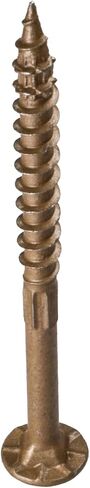 Simpson Strong-Tie SDWS16400Q Strong-Drive SDWS Framing Screws, 0.160 Inch x 4 Inch, Quik-Guard, Low Profile Head, Sawtooth Point, Tan (Pack of 750) in Kuwait